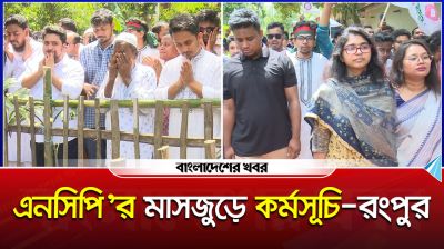 এনসিপি'র মাসজুড়ে কর্মসূচি