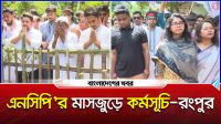 এনসিপি'র মাসজুড়ে কর্মসূচি