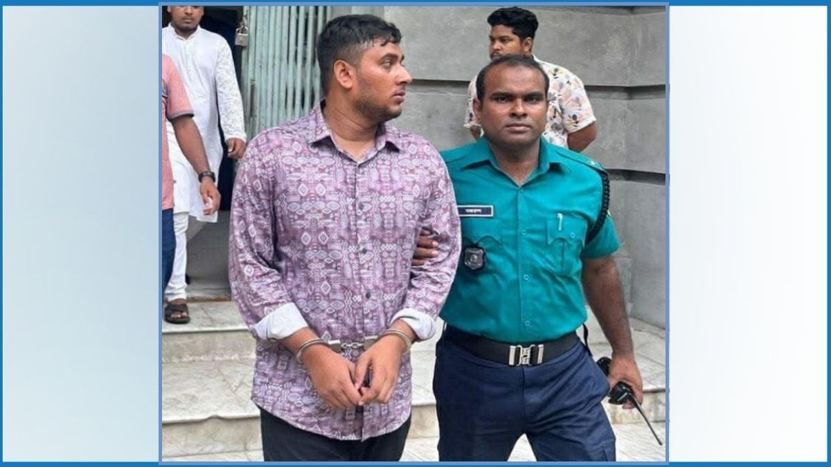 জবি ছাত্রলীগ নেতাকে পুলিশে দিল ছাত্রদল