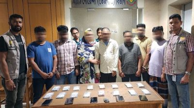 তেজগাঁওয়ে ডাকাতির ঘটনায় গ্রেপ্তার ১৩