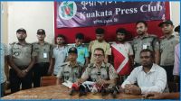 কুয়াকাটায় ইয়াবা-ক্রিস্টাল আইচসহ ৪ যুবক গ্রেপ্তার