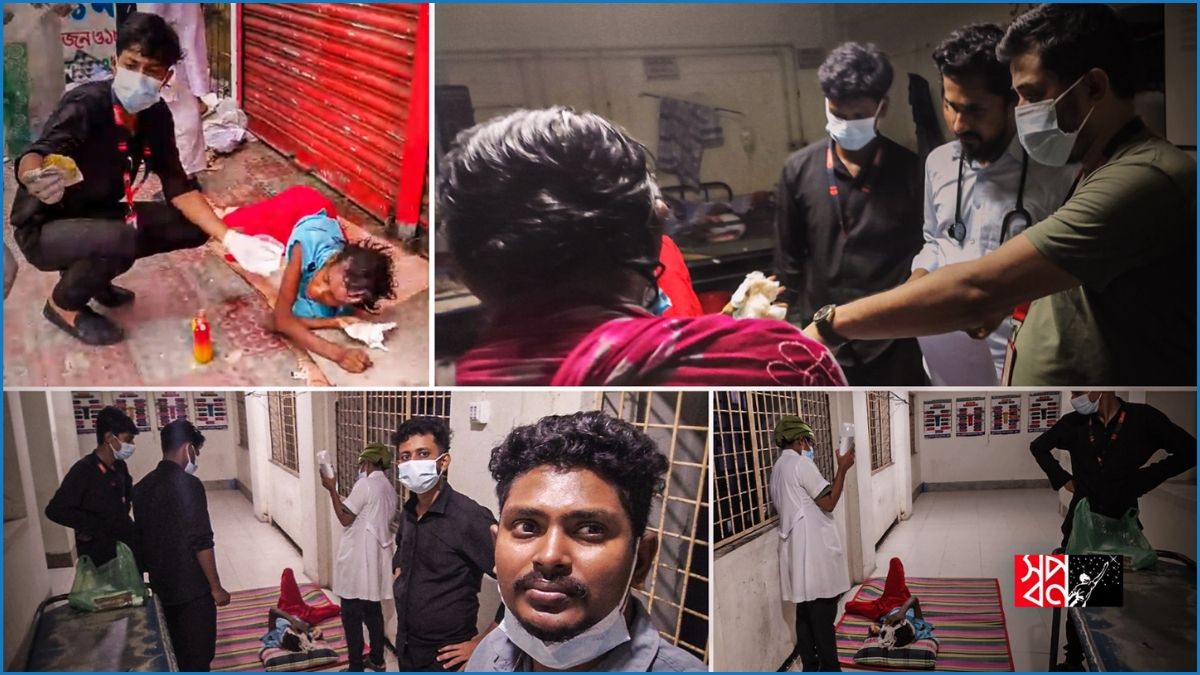 খুলনায় ‘স্বপ্ন’ কর্মীদের সহযোগিতায় চিকিৎসা পাচ্ছেন তাসলিমা খাতুন