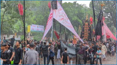 শোক ও ভাবগাম্ভীর্যে রাজধানীতে তাজিয়া মিছিল