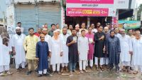 আলফাডাঙ্গা বাজার নির্বাচনে প্রচারণায় ব্যস্ত আবুল বাশার শেখ