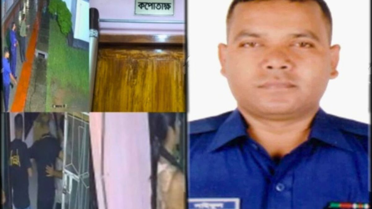 নারীর সঙ্গে সিসিটিভি ফুটেজ ভাইরাল, ঝিনাইদহের ওসি সাইফুল প্রত্যাহার