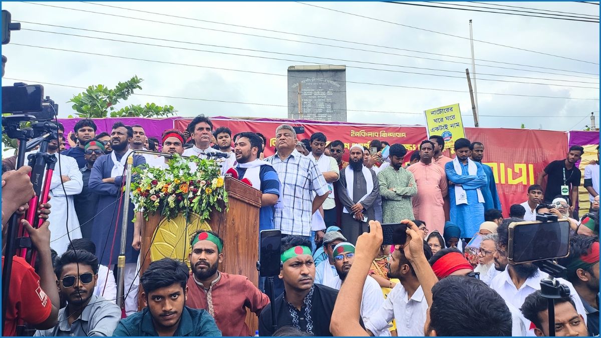 তেসরা আগস্ট নতুন বাংলাদেশের ইশতেহার দেবে এনসিপি : নাহিদ ইসলাম
