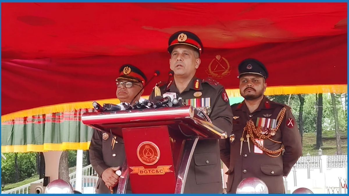 মাতৃভূমি রক্ষার্থে নবীন সৈনিকেরা প্রয়োজনে জীবন দেবে
