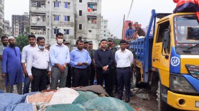 গাজীপুরে অবৈধ কারখানায় অভিযান, ৩ হাজার কেজি পলিথিন জব্দ