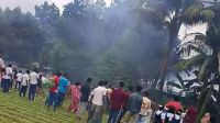 মিঠাপুকুরে ভয়াবহ অগ্নিকাণ্ডে ছয়টি ঘর পুড়ে ছাই