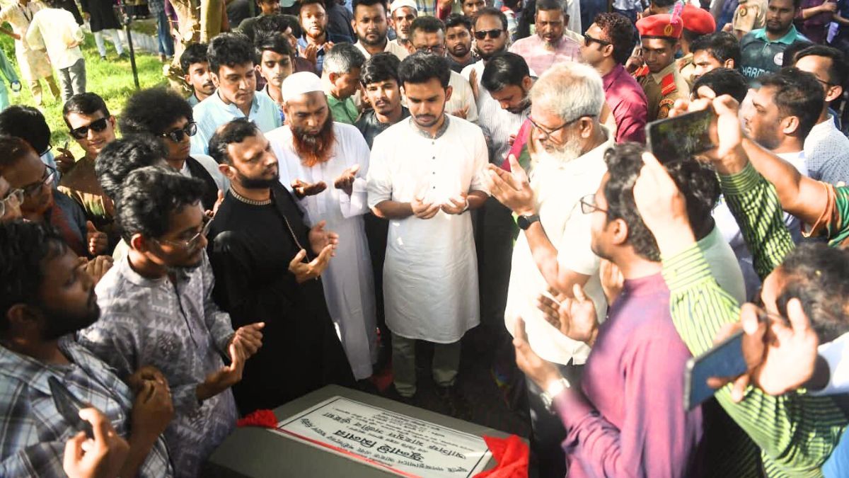 কুবিতে ‘জুলাই মিনারের ভিত্তিপ্রস্তর উদ্বোধন