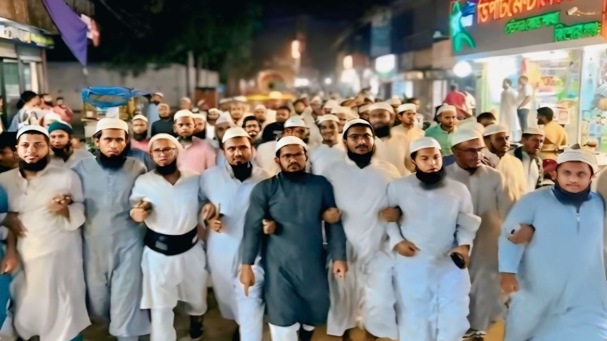 ব্যবসায়ী সোহাগ হত্যার প্রতিবাদে কিশোরগঞ্জে বিক্ষোভ
