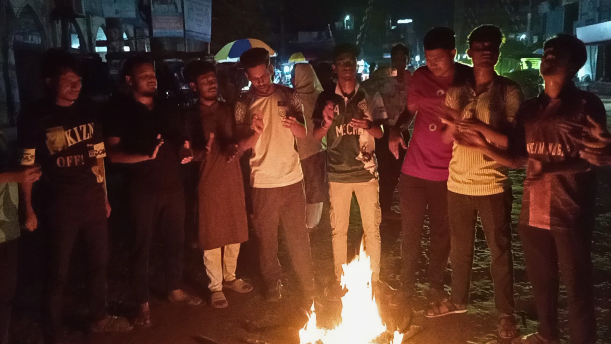 ব্যবসায়ী সোহাগ হত্যা : জয়পুরহাটে মশাল মিছিল