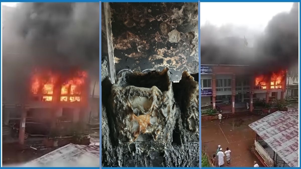 বরগুনায় নির্বাচন অফিসে আগুন, ভোটার তালিকা পুড়ে ছাই