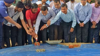 খাগড়াছড়িতে জুলাই শহীদ স্মৃতিস্তম্ভের ভিত্তিপ্রস্তর স্থাপন