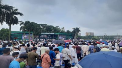 ‘আল্লাহর জমিনে আল্লাহর দ্বীন প্রতিষ্ঠা হোক, এই লক্ষ্যে জামায়াতের পক্ষে এসেছি’