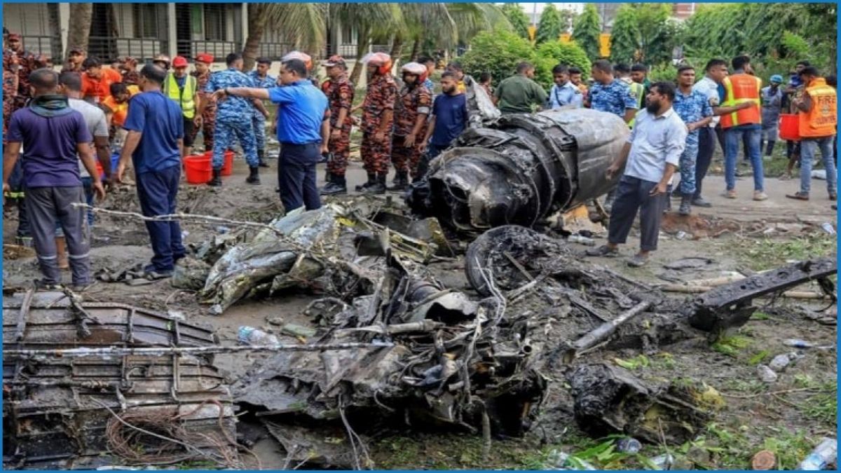 উত্তরায় বিমান বিধ্বস্ত : নিহত বেড়ে ২০, চিকিৎসাধীন ১৭১