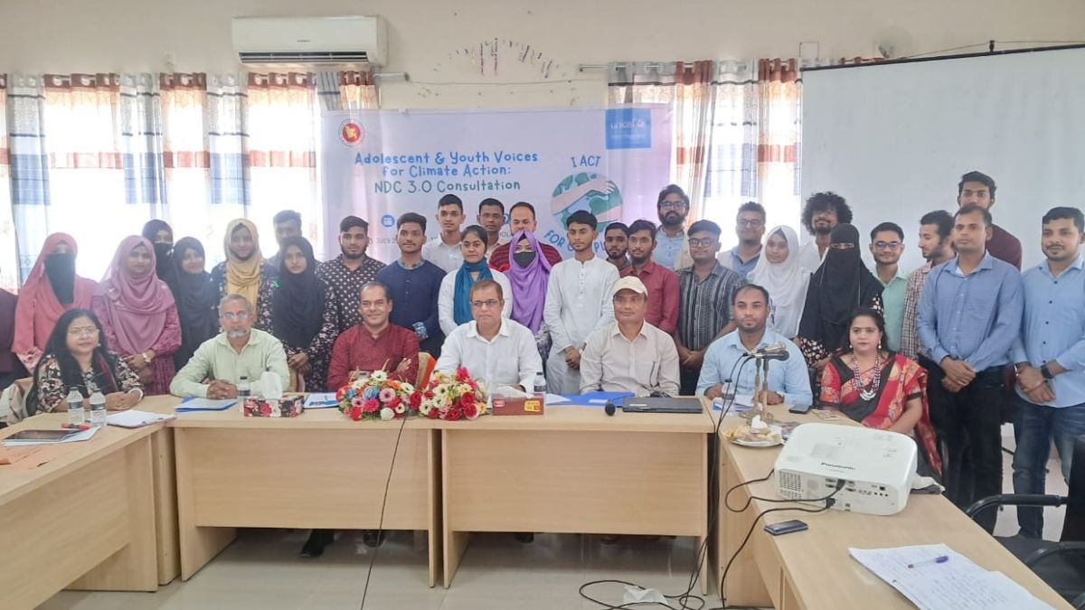 ভোলায় কিশোর-তরুণদের নিয়ে জলবায়ু পরিবর্তন বিষয়ক সেমিনার