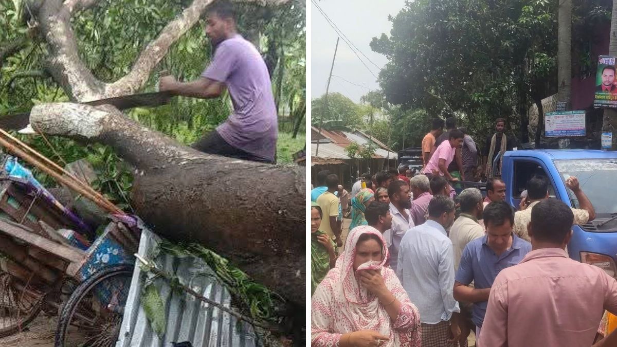 জয়পুরহাটে ঝড়, বজ্রপাত ও ট্রেনে কাটা পড়ে নিহত ৩