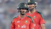 বড় হারের তিক্ত স্বাদ নিয়ে শিরোপা হাতে বাংলাদেশ