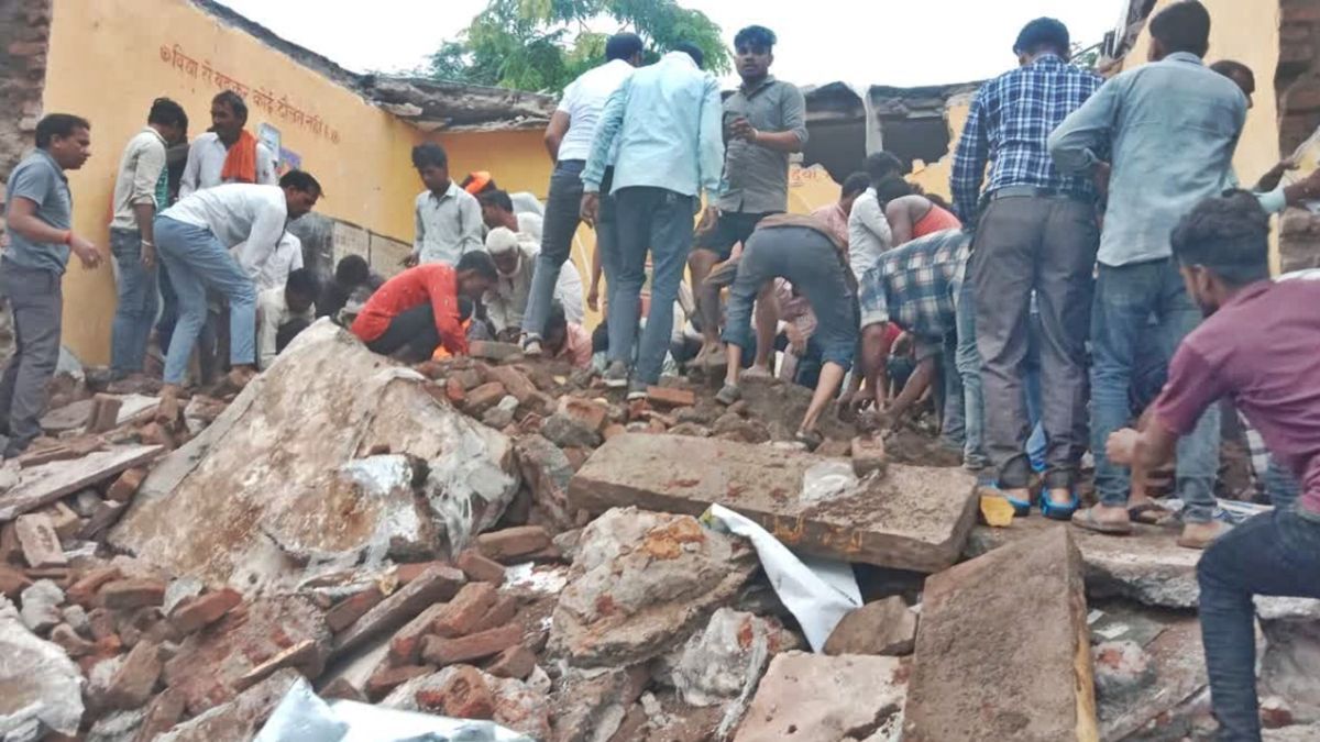 ভারতে সরকারি স্কুলের ছাদ ভেঙে ৪ শিশু নিহত