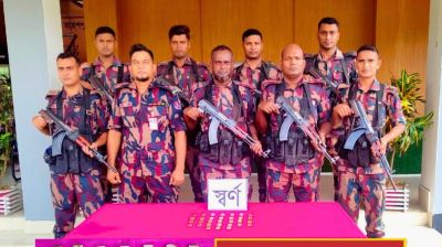 মহেশপুর সীমান্তে সাড়ে ৫ কোটি টাকার স্বর্ণের বার উদ্ধার