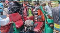 বগুড়ায় ট্রাক-অটোরিকশা সংঘর্ষে নিহত ২, আহত ৩