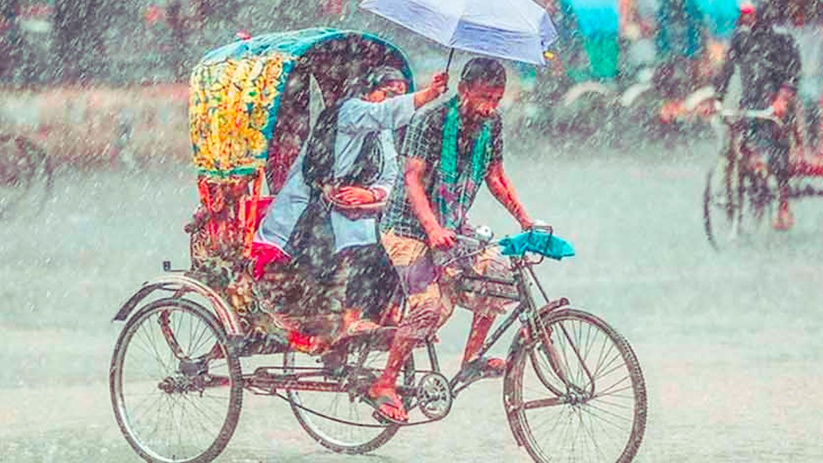 বৃষ্টি নিয়ে যে তথ্য দিল আবহাওয়া অফিস