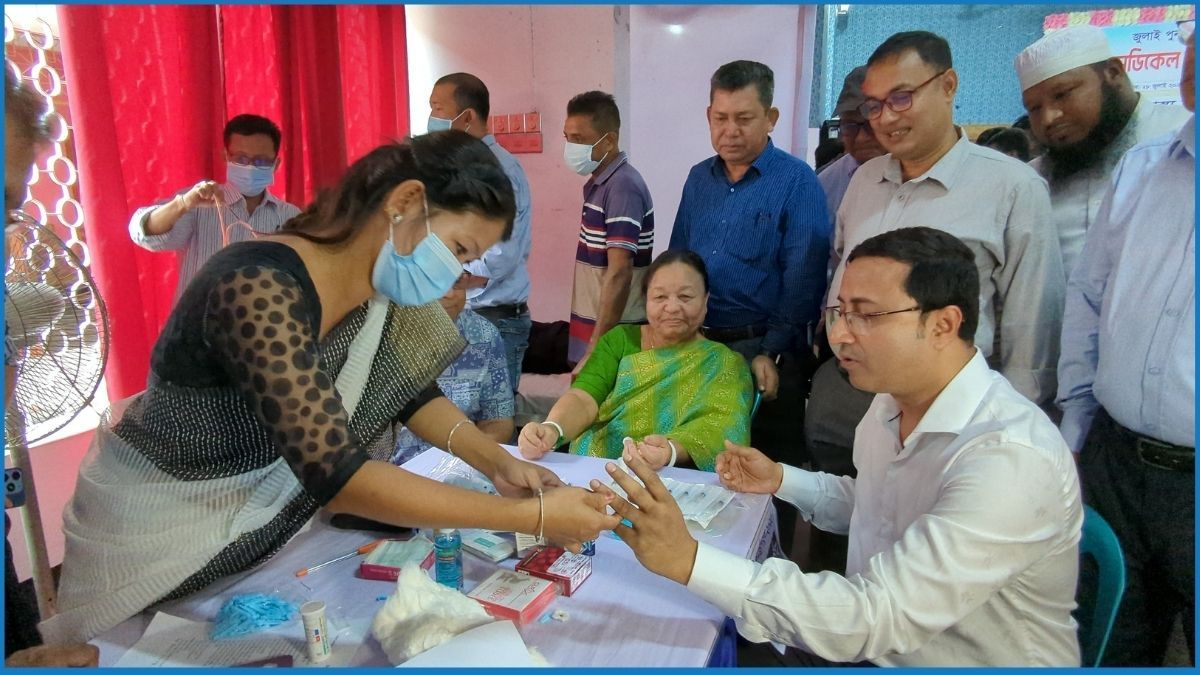 খাগড়াছড়িতে জুলাই পুনর্জাগরণ উপলক্ষে ফ্রি মেডিকেল ক্যাম্প