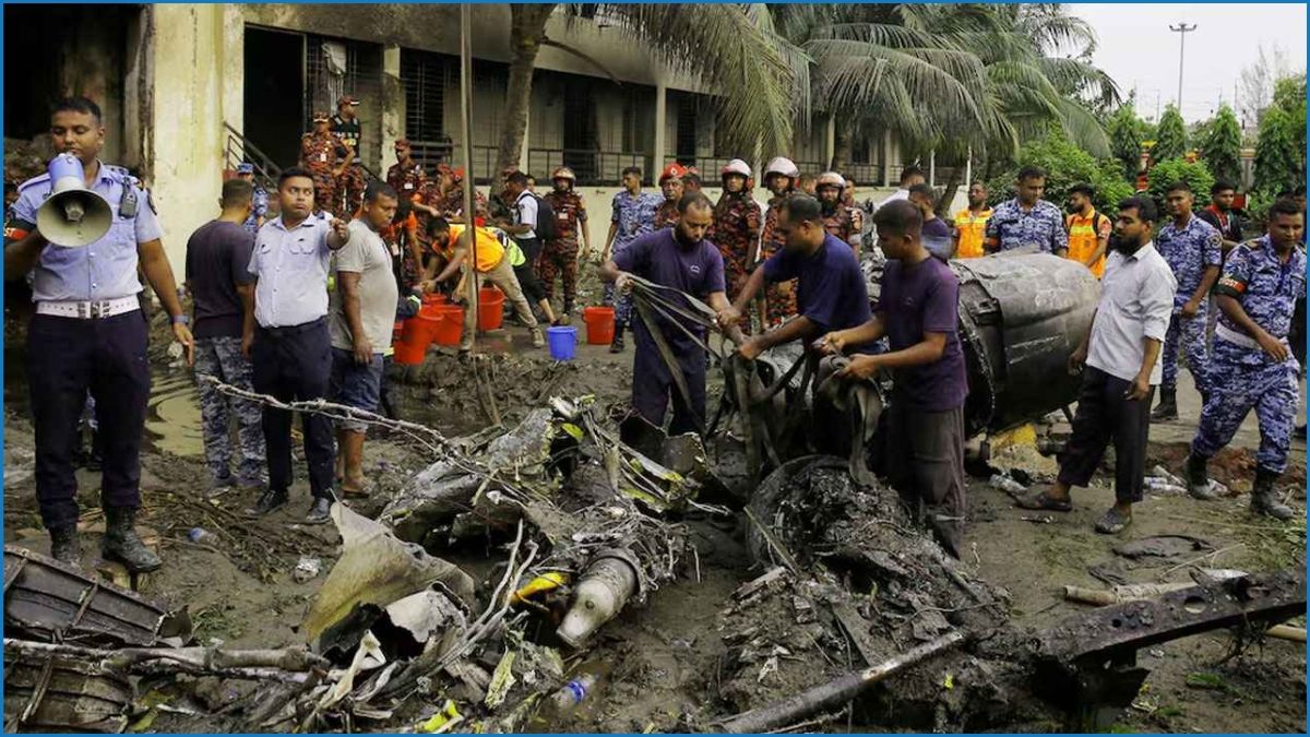 বিমান বিধ্বস্তের ঘটনায় মাইলস্টোনের ছুটি বাড়ল শনিবার পর্যন্ত