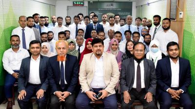 আল-আরাফাহ্ ইসলামী ব্যাংকে ‘ফরেন এক্সচেঞ্জ ও ইন্টারন্যাশনাল ট্রেড ম্যানেজমেন্ট’ কর্মশালা অনুষ্ঠিত