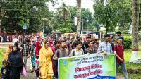 কম্বাইন্ড ডিগ্রির দাবিতে বাকৃবি পশুপালন শিক্ষার্থীদের আন্দোলন