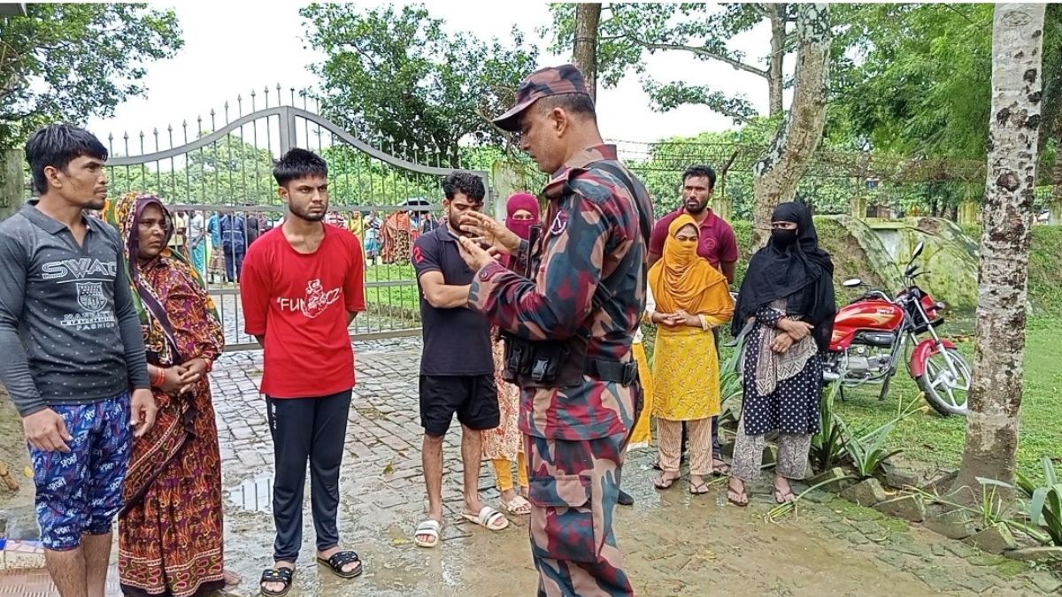 মেহেরপুর সীমান্ত দিয়ে ১৮ জনকে পুশইন করল বিএসএফ