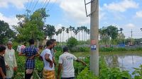 বিদ্যুৎস্পৃষ্টে হাতীবান্ধায় ব্যবসায়ীর মৃত্যু
