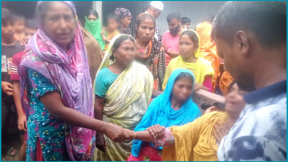 তালাবদ্ধ ঘর থেকে গৃহবধূর পোড়া মরদেহ উদ্ধার