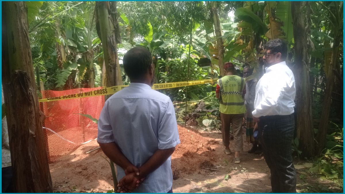 শ্রীপুরে দাফনের ২ মাস পর বৃদ্ধের মরদেহ উত্তোলন