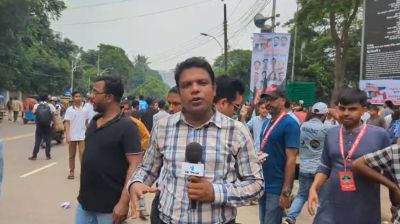 এনসিপির সমাবেশকে কেন্দ্র করে একত্রিত হচ্ছেন কর্মী-সমর্থকরা