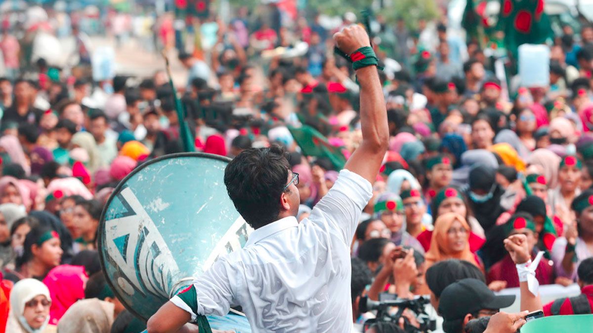 ‘মার্চ টু ঢাকা’ কর্মসূচি ঘোষণা, হাসিনার পতনের ইঙ্গিত