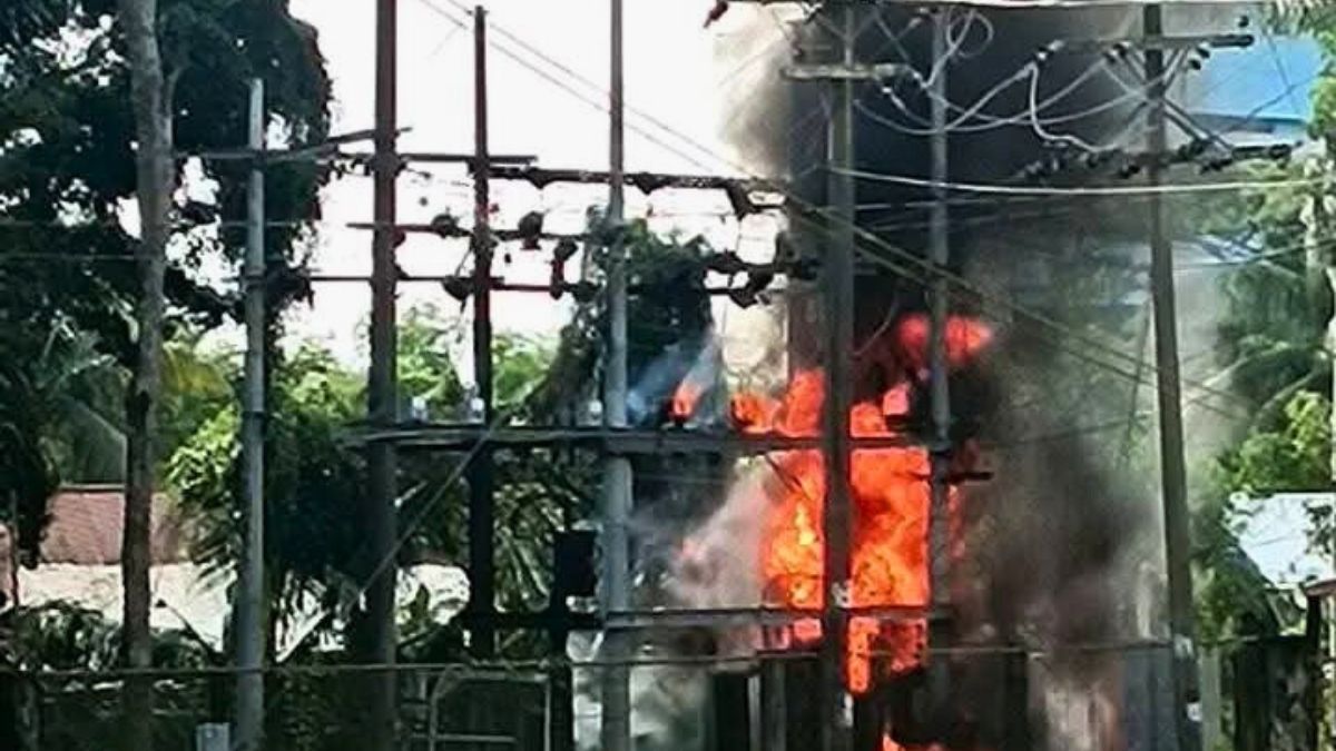 কলাপাড়ায় পল্লী বিদ্যুৎ অফিসে আগুন, ক্ষতি ৪০ লাখ টাকা