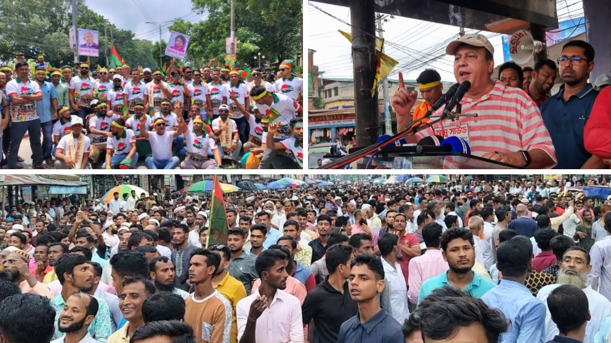 গণঅভ্যুত্থানের বর্ষপূর্তিতে জেলায় জেলায় বিএনপির বিজয় র‍্যালি ও সমাবেশ