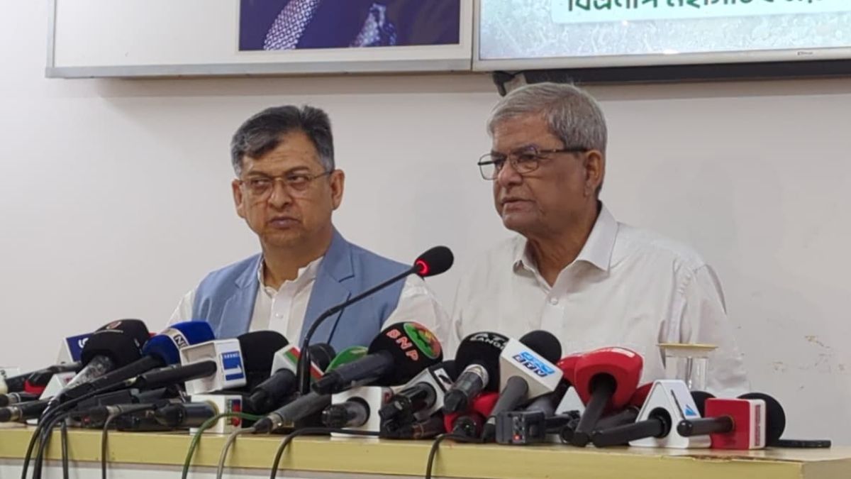 ‘জুলাই ঘোষণাপত্র’কে স্বাগত জানিয়েছে বিএনপি : মির্জা ফখরুল