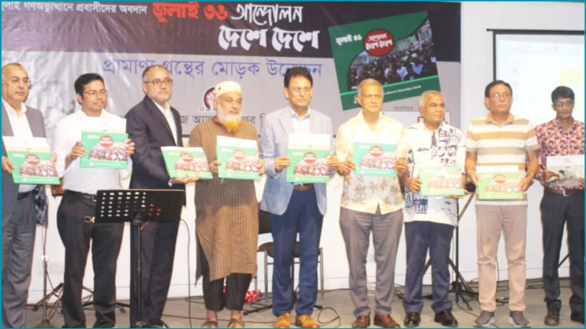 গণঅভ্যুত্থানে অবদানের স্বীকৃতি চেয়েছেন প্রবাসী জুলাই যোদ্ধারা