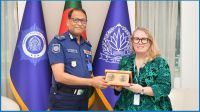 জাতিসংঘের বাংলাদেশ বিষয়ক নিরাপত্তা উপদেষ্টার সঙ্গে আইজিপির সাক্ষাৎ