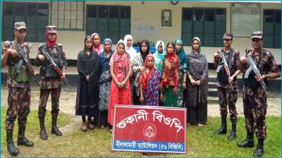 পঞ্চগড় সীমান্ত দিয়ে অনুপ্রবেশের চেষ্টা, ১১ নারী আটক