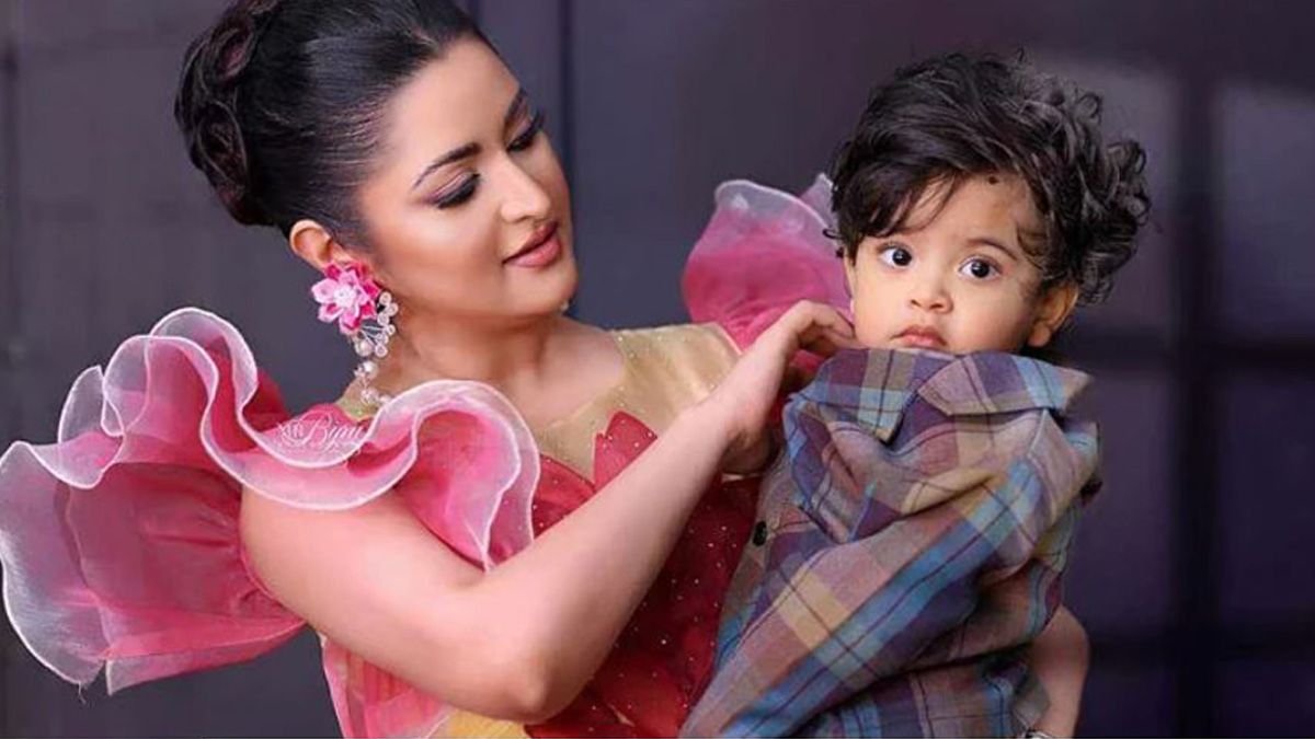 তিন বছরে পা দিল পরীমণির ছেলে পুণ্য