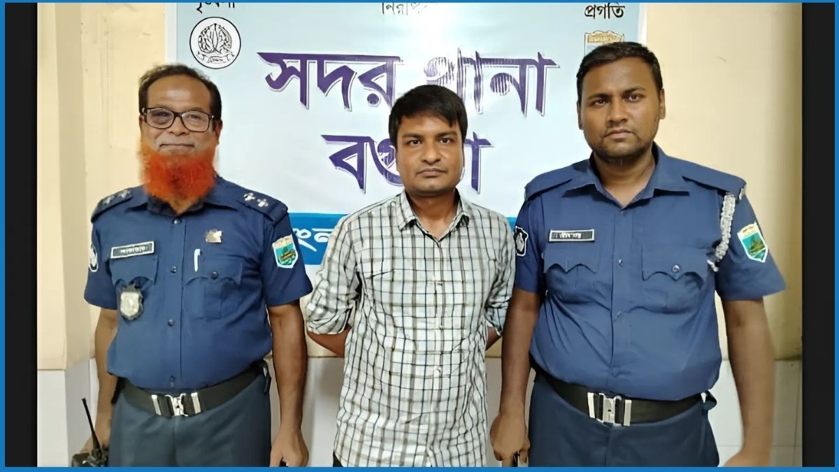 বগুড়ায় নাশকতা মামলার আসামি প্রভাষক আমিনুল বার্মিজ চাকুসহ গ্রেপ্তার