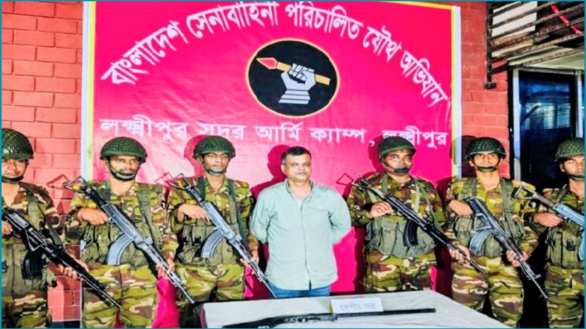 লক্ষ্মীপুরে অস্ত্রসহ যুবদল নেতা আটক