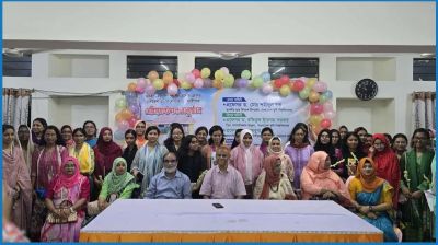 নবাগত শিক্ষার্থীদের বরণ করে নিল বাকৃবি