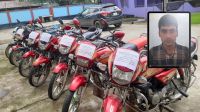 চাঁপাইনবাবগঞ্জে ৮ চোরাই মোটরসাইকেলসহ আন্তঃজেলা চোরচক্রের সদস্য গ্রেপ্তার