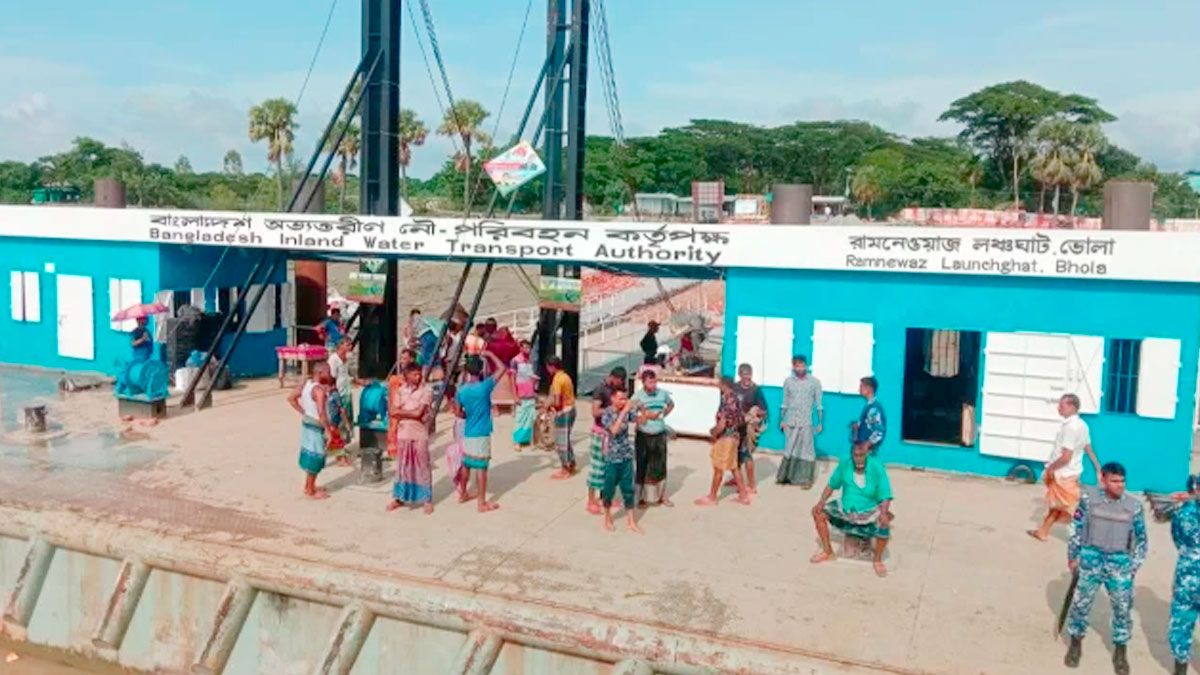 বঙ্গোপসাগরে লঘুচাপ, ভোলার ১০ রুটে লঞ্চ চলাচল বন্ধ