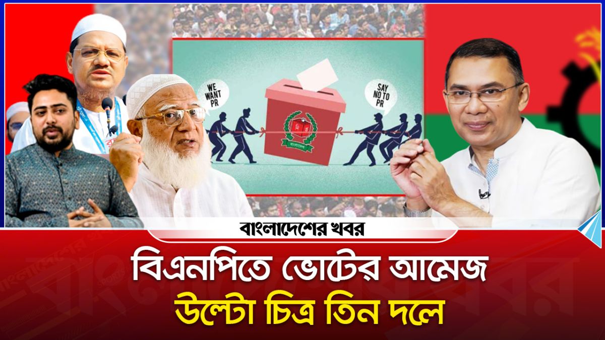 বিএনপিতে ভোটের আমেজ, উল্টো চিত্র তিন দলে